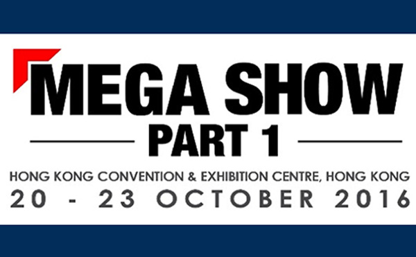 Nos vemos en el Mega Show PartI-Hall 3 2016 del 20 al 237 de octubre.