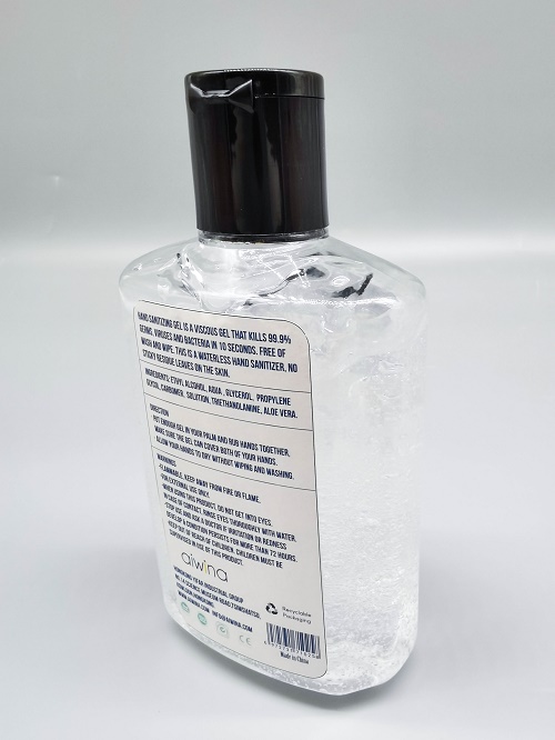 200 ml de gel desinfectante para manos sin enjuague con 70% de alcohol